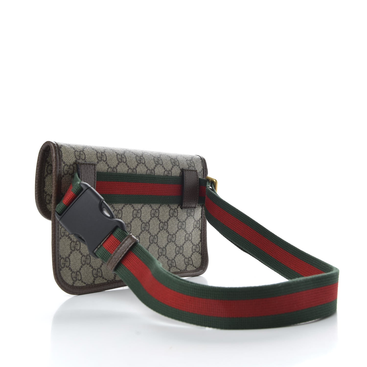 Gucci GG Supreme Monogram Neo Vintage Web Belt Bag Brown 3 of 11