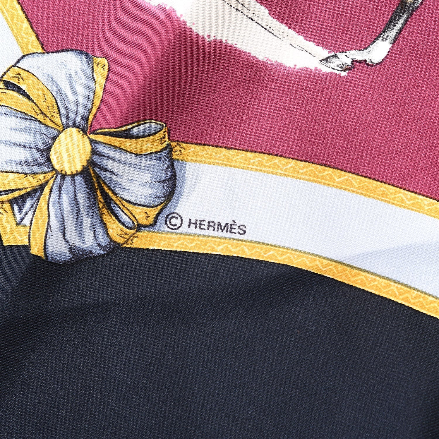 Hermes Silk Les General L'Hotte Scarf 90 4 of 5