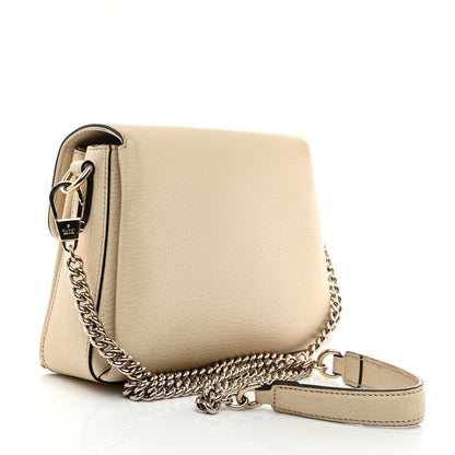 Gucci Dollar Calfskin Interlocking G Crossbody Bag Mystic White 3 of 14