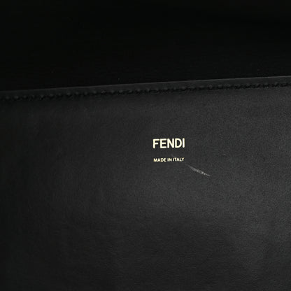 Fendi Vitello King Plexiglass Medium Fendi Sunshine Shopper Tote Black 6 of 9