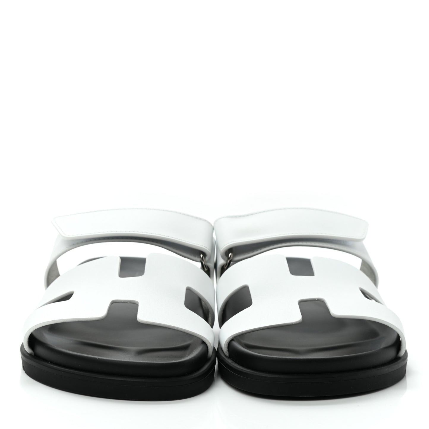 Calfskin Womens Chypre Sandals 37 White