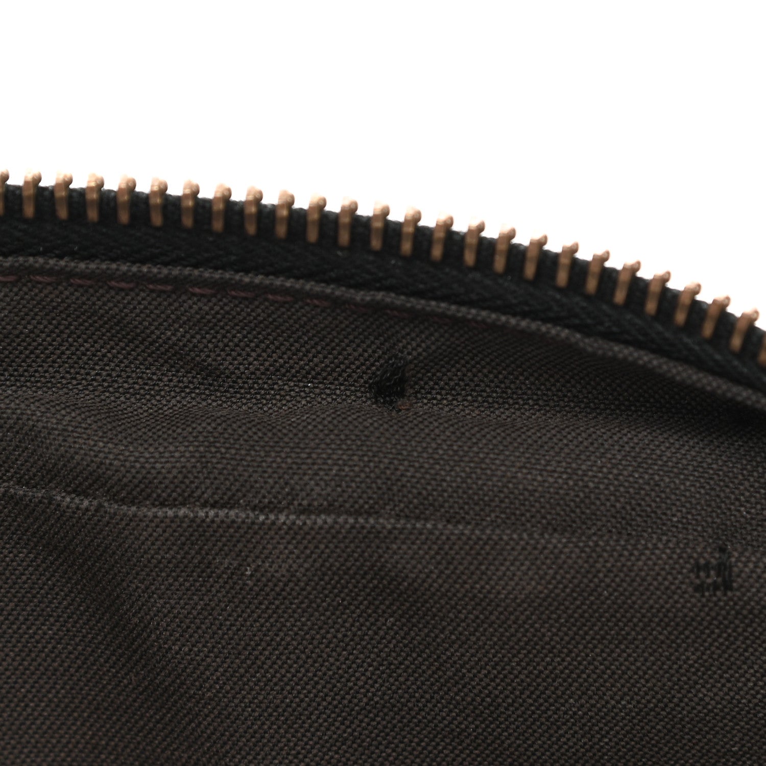 Fendi Zucchino Vitello Crossbody Black White 13 of 17