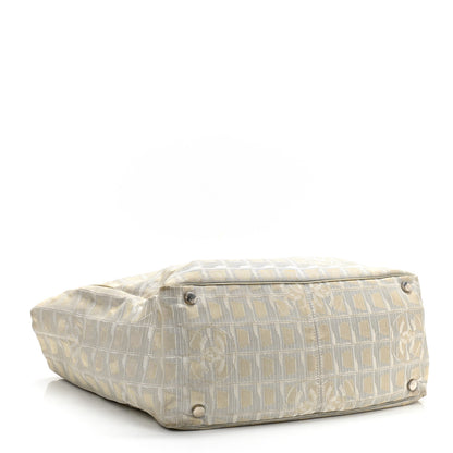 Chanel Nylon Medium Travel Tote Beige 7 of 35
