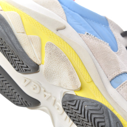 Balenciaga Nylon Suede Womens Triple S 2.0 Sneakers 40 Gris Bleu Rouge 10 of 17