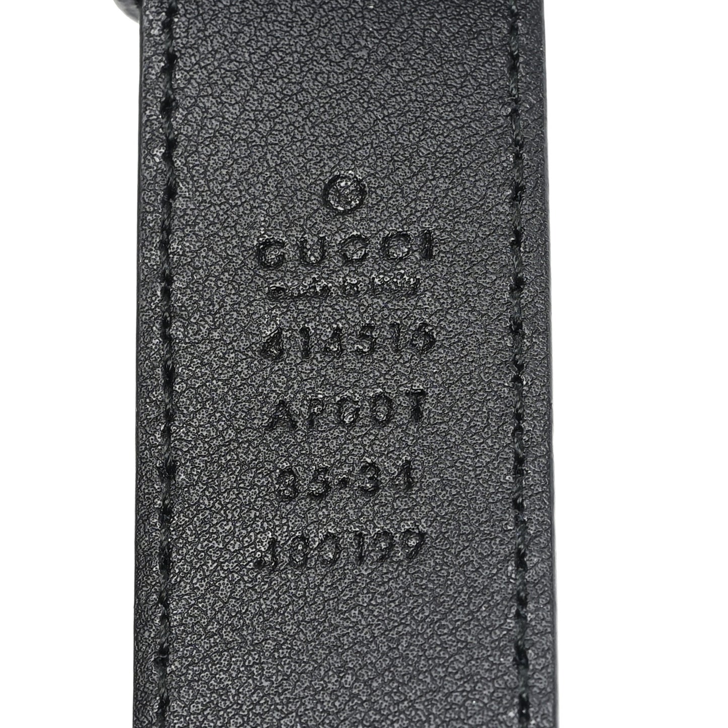 Calfskin Double G 30mm Belt 85 34 Black