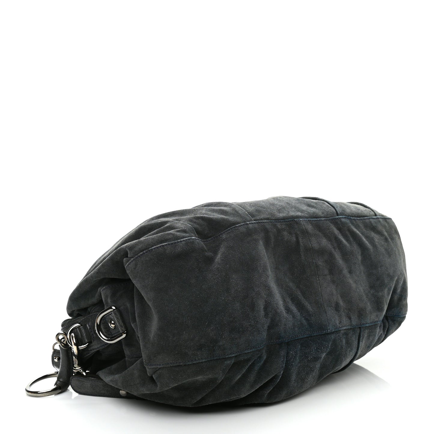 Suede Icon Bit Large Boston Grey