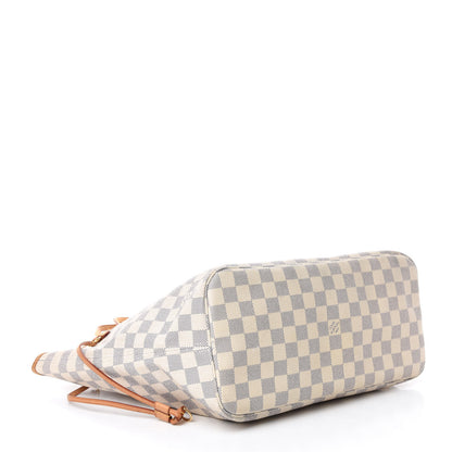 Louis Vuitton Damier Azur Neverfull MM 4 of 10