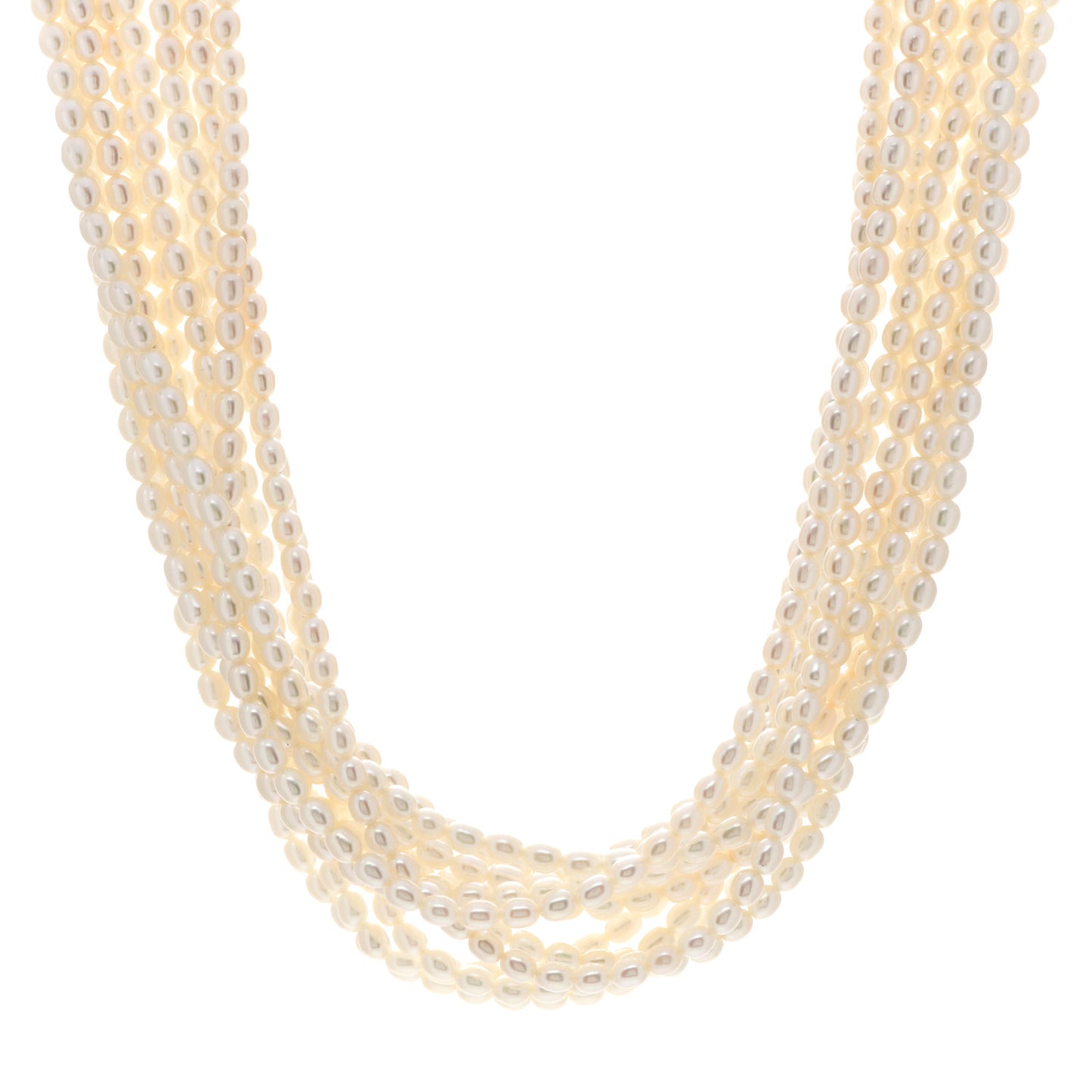 Sterling Silver Paloma Picasso Pearl Multi-Strand Torsade Necklace