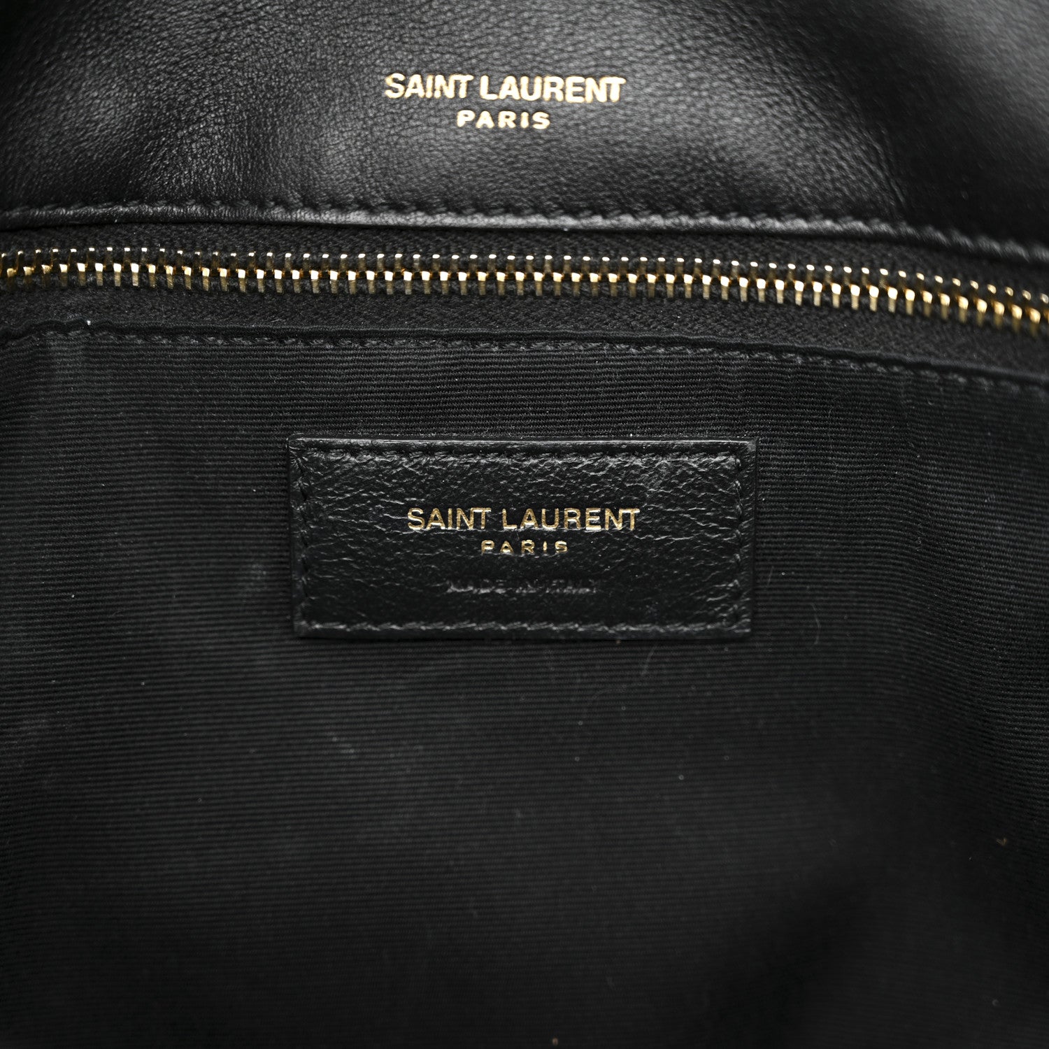 Saint Laurent Boucle Tweed Monogram Medium Niki Chain Satchel Black 6 of 12