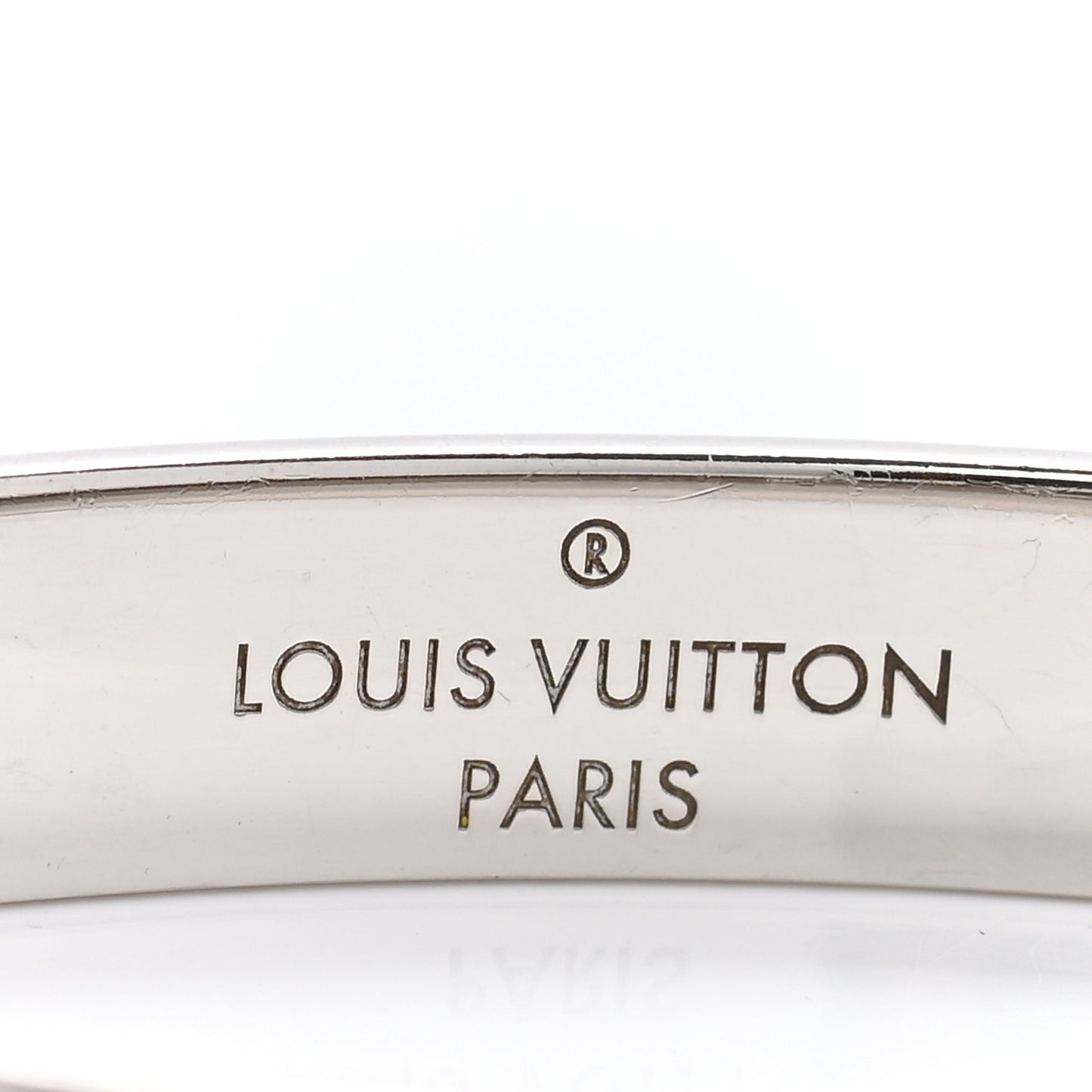 Palladium Monogram Nanogram Cuff S