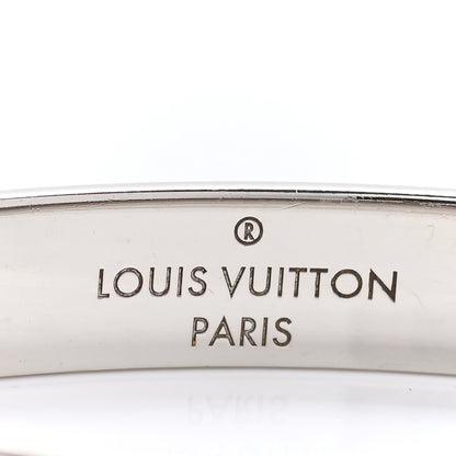 Louis Vuitton Palladium Monogram Nanogram Cuff S 4 of 6