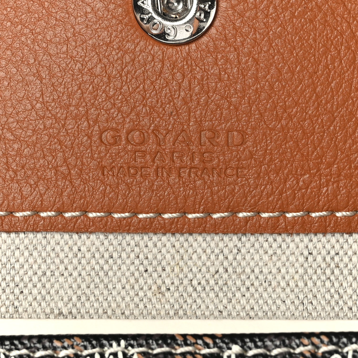 Goyard Goyardine Boheme Hobo Black Gold 8 of 10