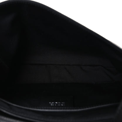Christian Dior Grained Calfskin Saddle Messenger Bag Black 5 of 10