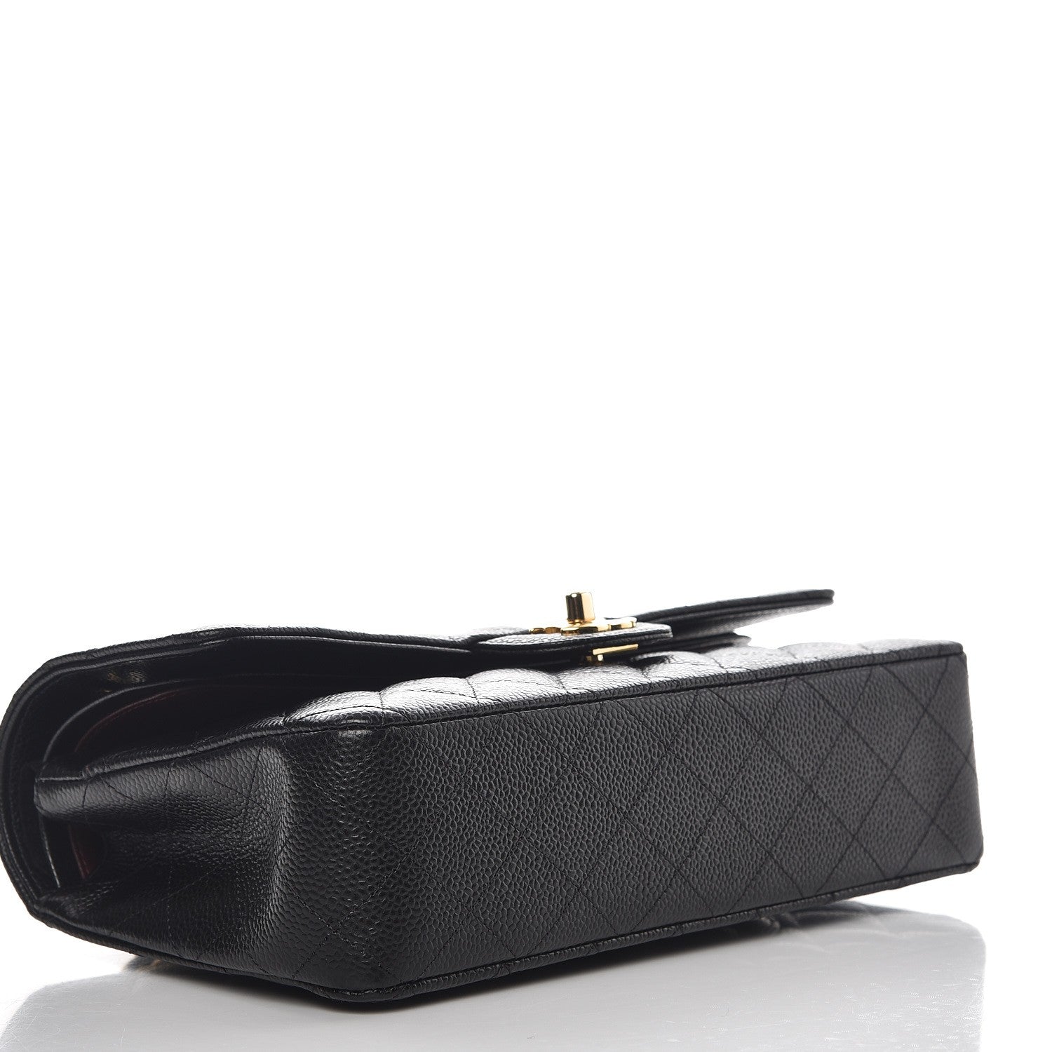 Chanel Caviar Quilted Medium Double Flap Black 5 of 9