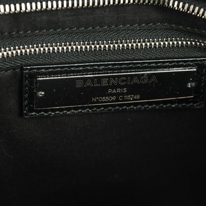 Balenciaga Agneau Classic Silver Hardware City Black 7 of 8