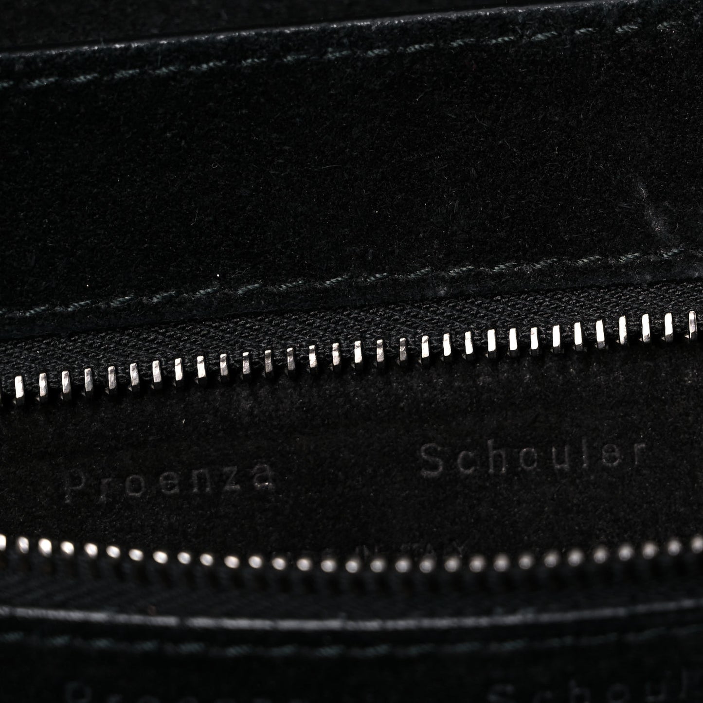Suede Tiny PS1 Satchel Black