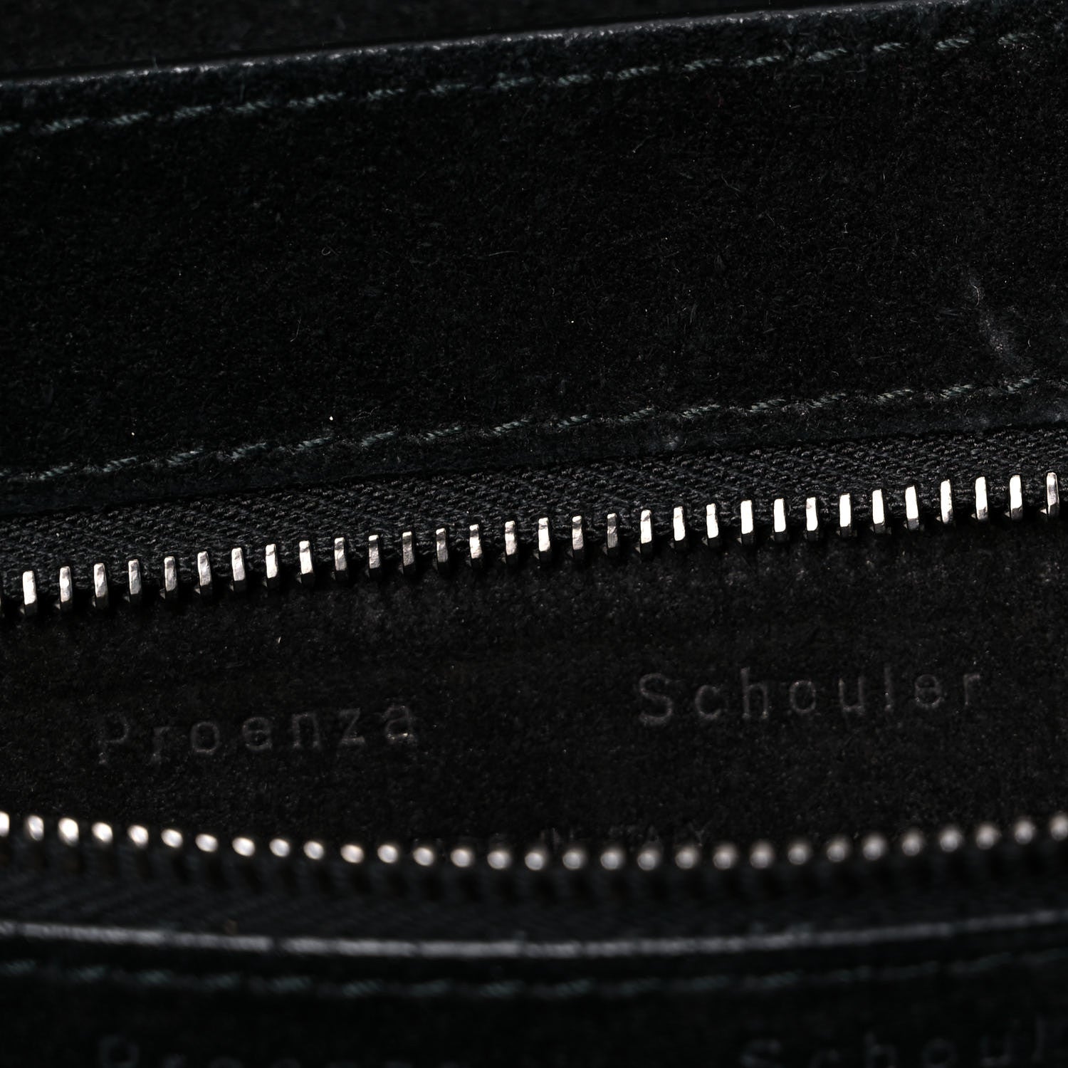 Proenza Schouler Suede Tiny PS1 Satchel Black 13 of 17