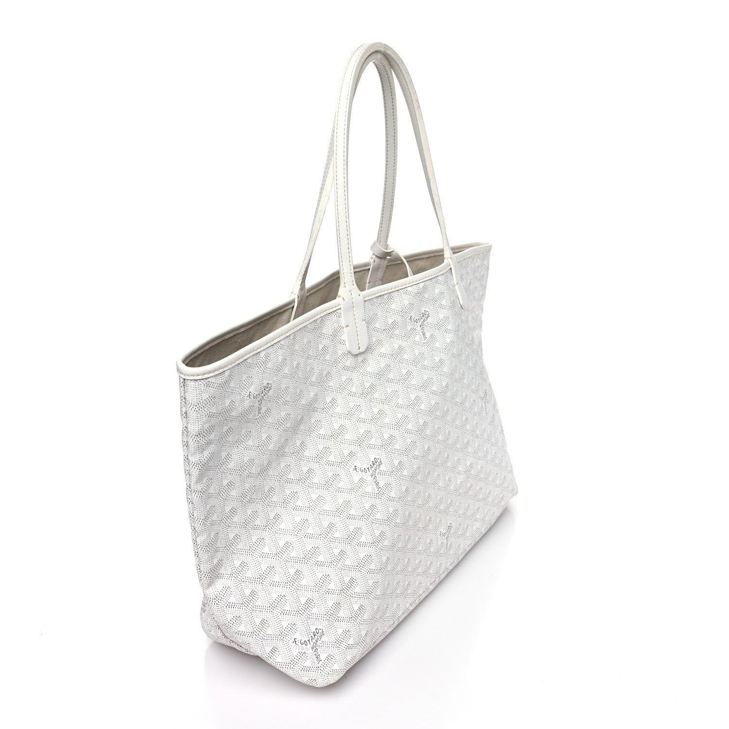 Goyard Goyardine Saint Louis PM White 4 of 11