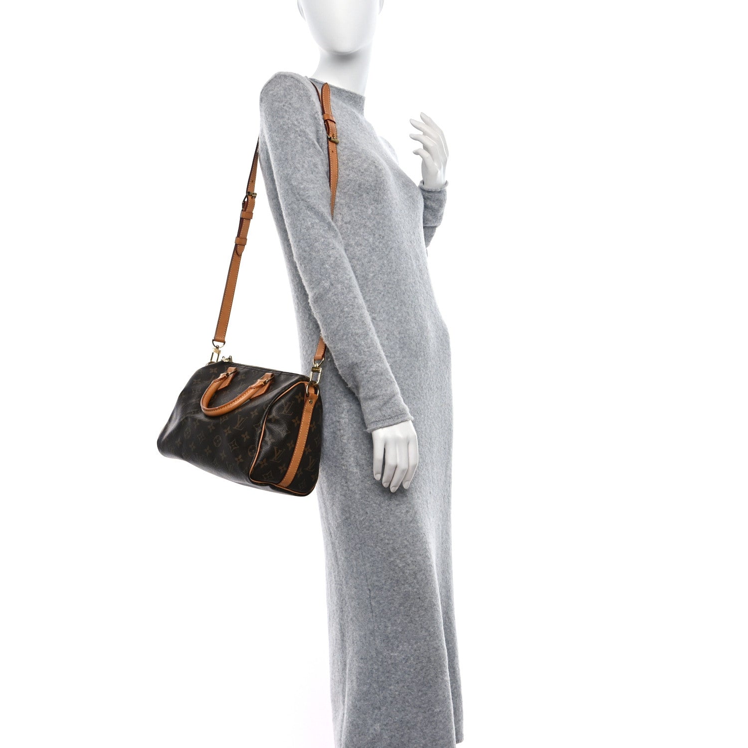 Louis Vuitton Monogram Speedy Bandouliere 25 2 of 10