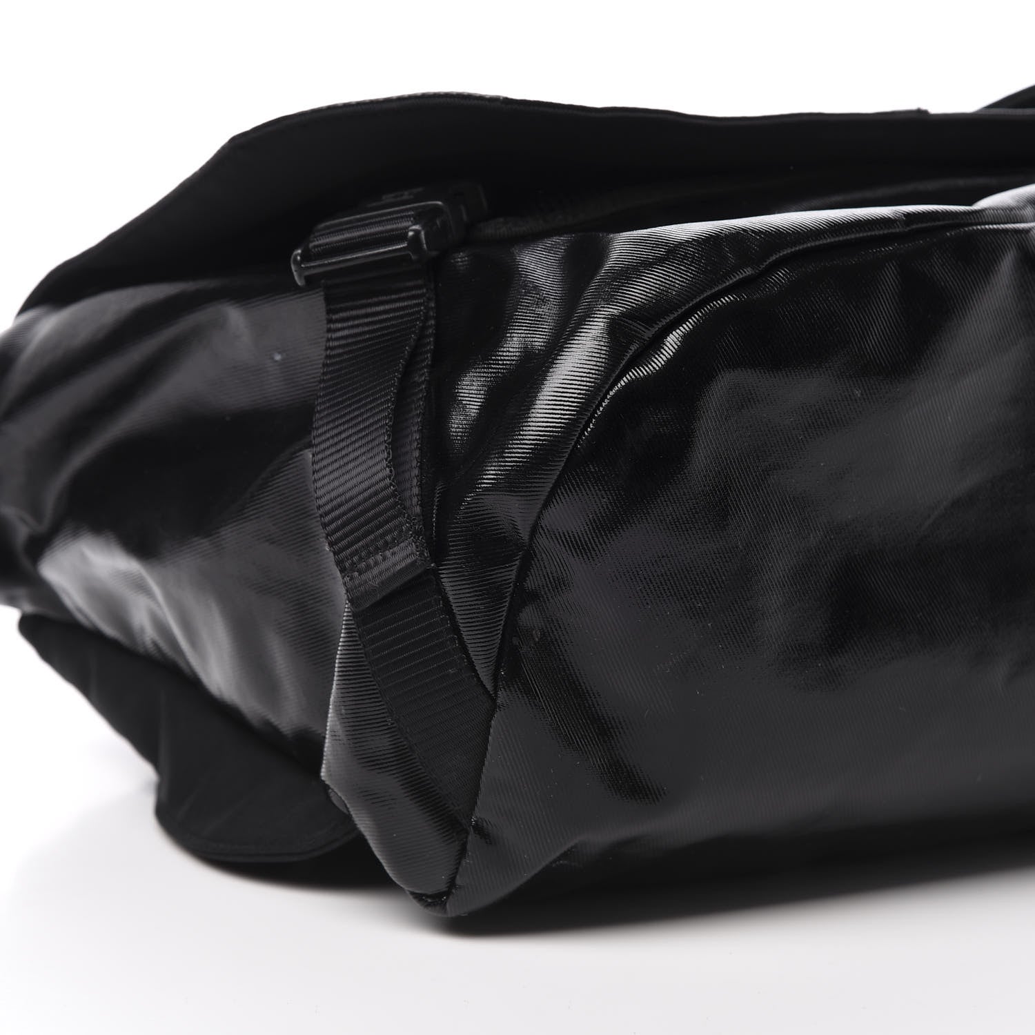 Chanel Coated Canvas Sport Messenger Black 9 of 11