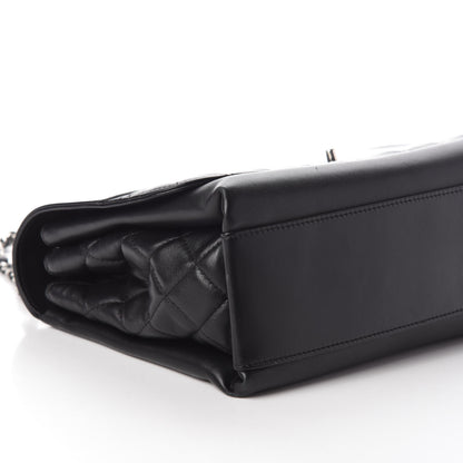 Chanel Calfskin Jumbo Tramezzo Flap Black 9 of 15