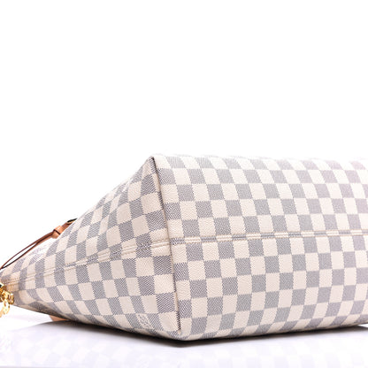 Louis Vuitton Damier Azur Iena MM 7 of 9