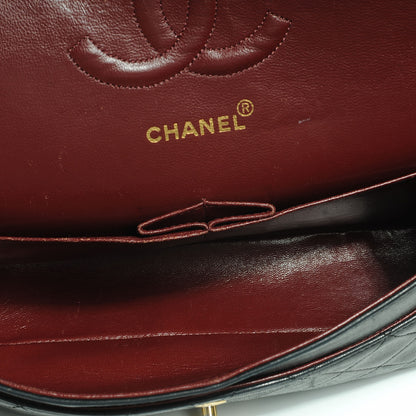 Chanel Lambskin Medium Double Flap Black 7 of 8