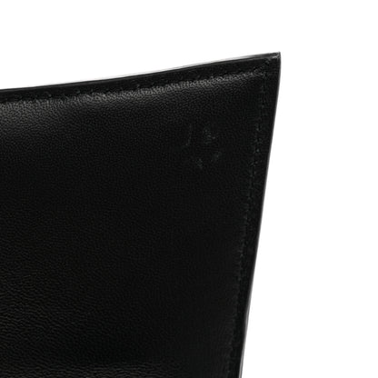 Balenciaga Shiny Calfskin Crocodile Embossed Small Hourglass Top Handle Bag  Black 11 of 12