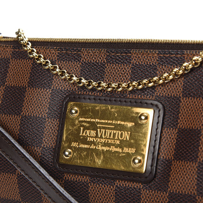 Louis Vuitton Damier Ebene Eva Clutch 5 of 8