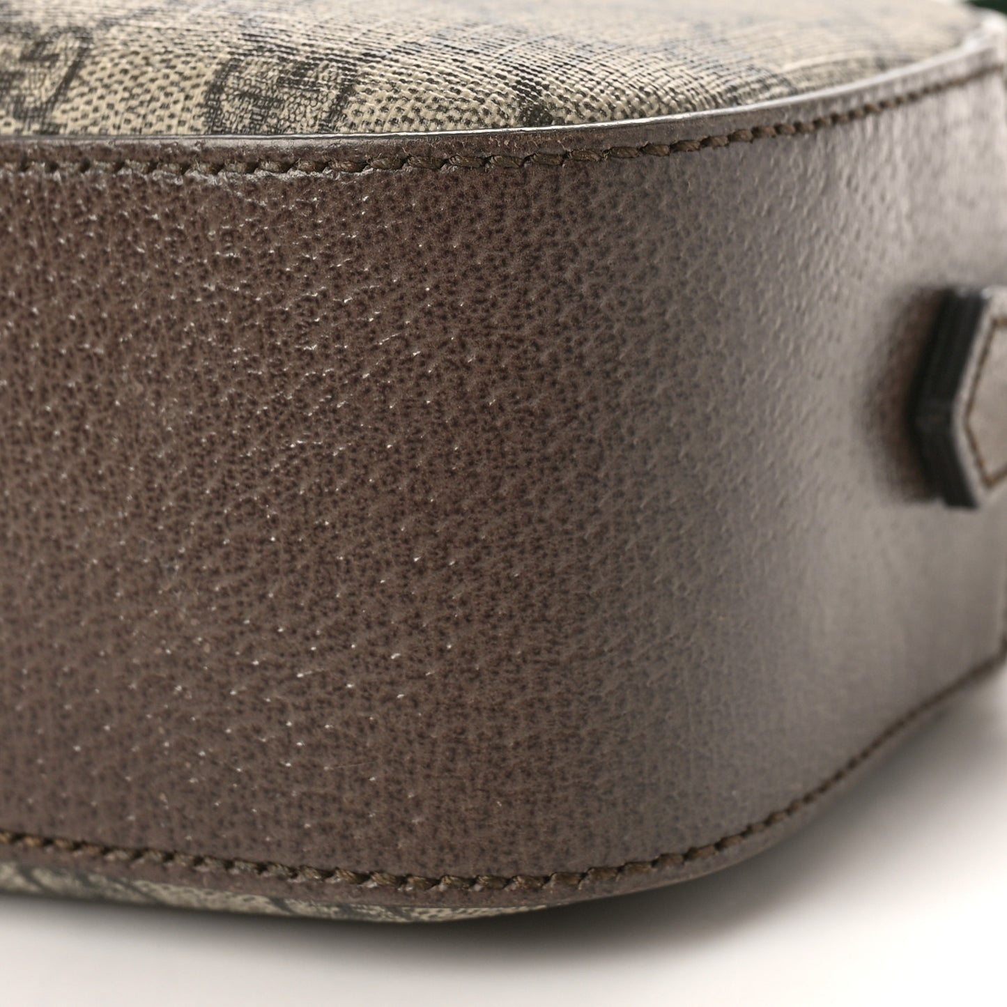 GG Supreme Monogram Web Neo Vintage Shoulder Bag Beige New Acero Crop