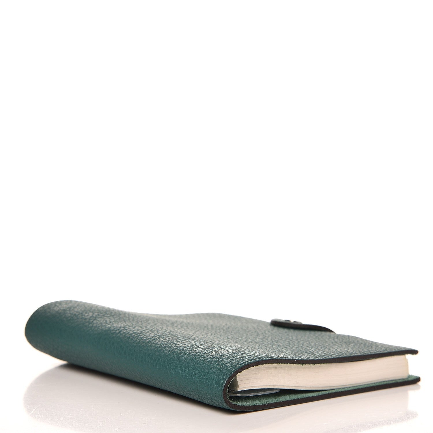 Hermes Togo Ulysse PM Notebook Cover Malachite 4 of 9