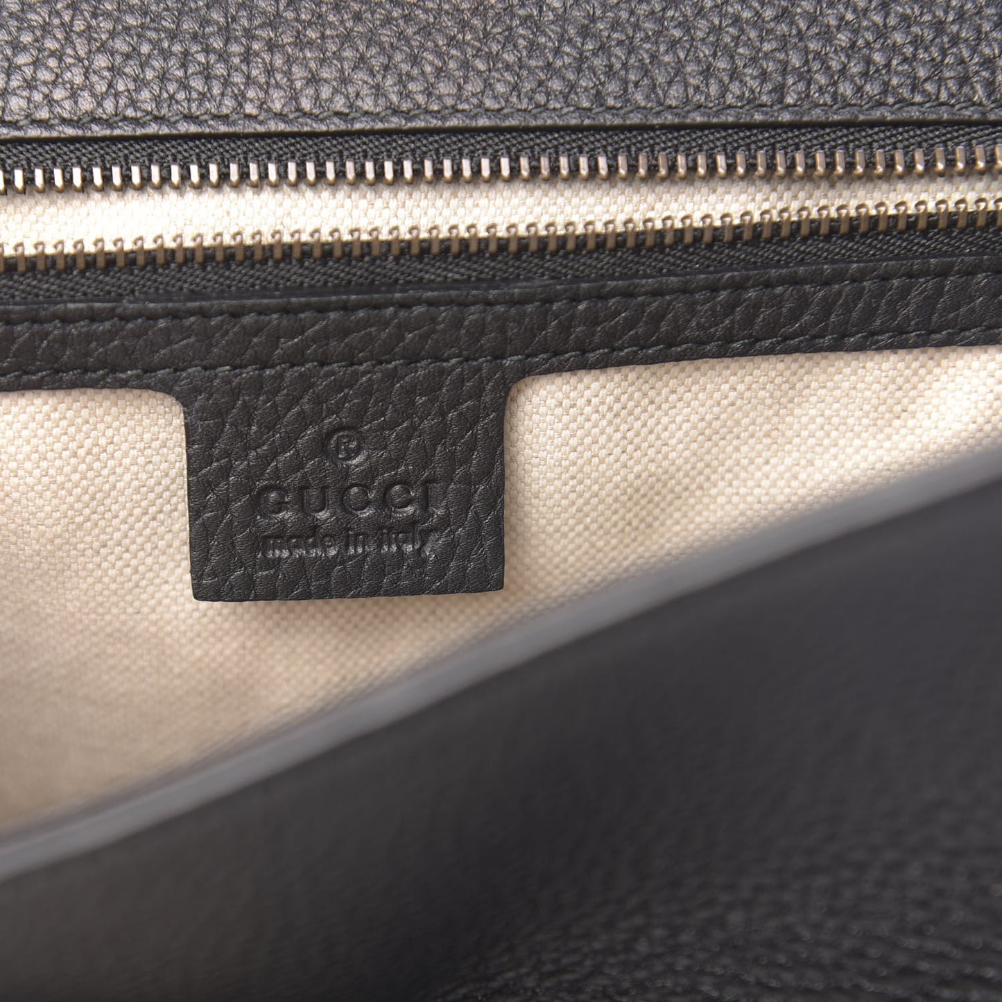 Calfskin Small GG Marmont Top Handle Bag Black