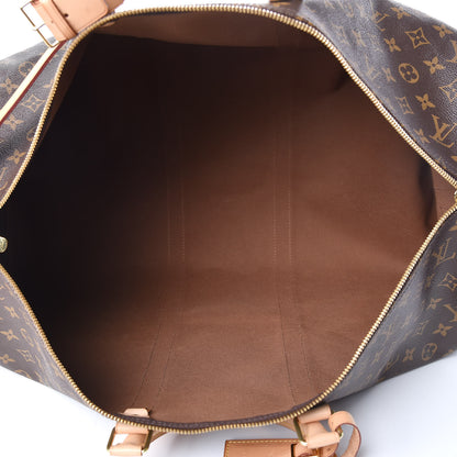 Louis Vuitton Monogram Keepall Bandouliere 55 5 of 13