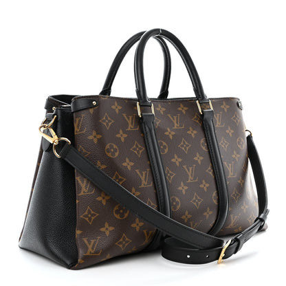 Louis Vuitton Monogram Soufflot MM Black 3 of 12