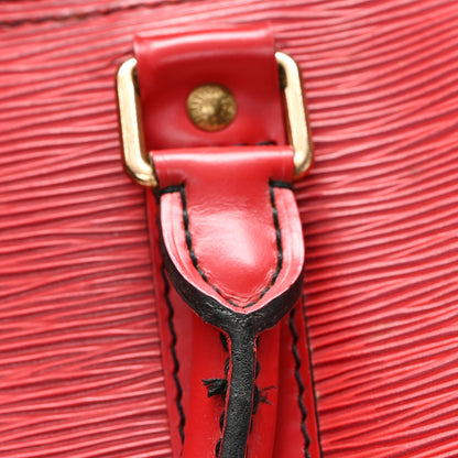 Louis Vuitton Epi Keepall 50 Castillan Red 10 of 10