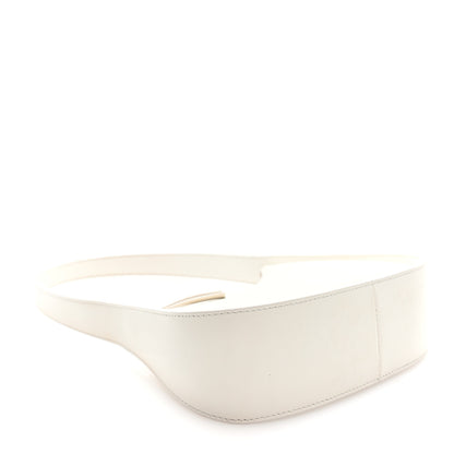 The Row Smooth Calfskin Half Moon Shoulder Bag New Ivory 4 of 9