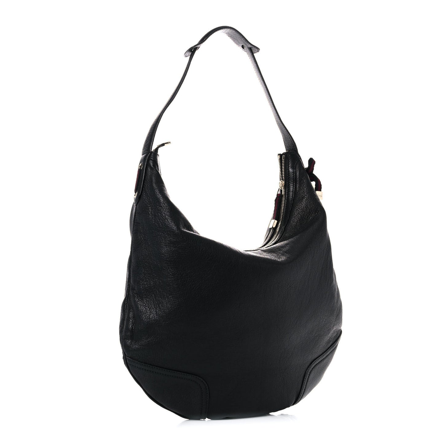 Calfskin Large Princy Hobo Black