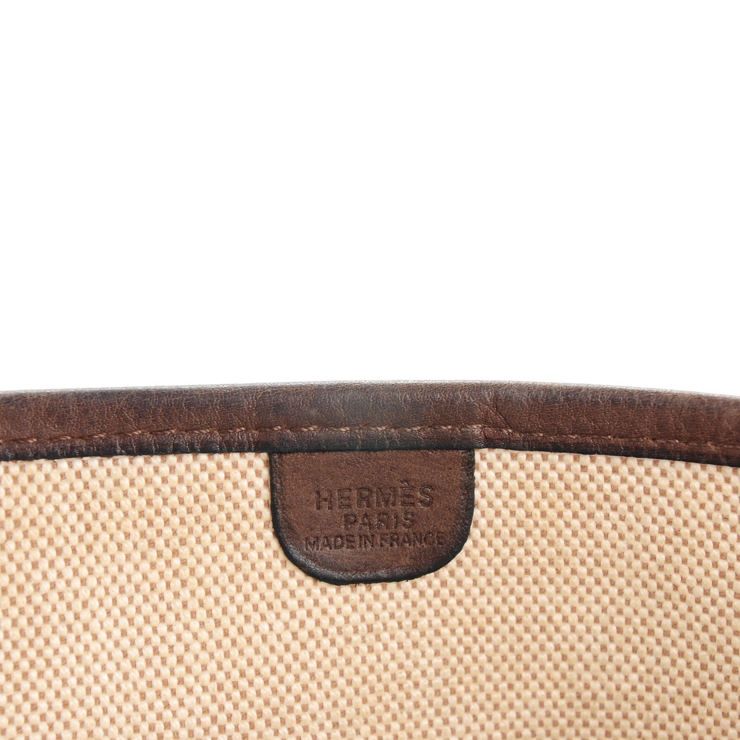 Hermes Toile Natural Barenia Evelyne GM Ebene 7 of 8