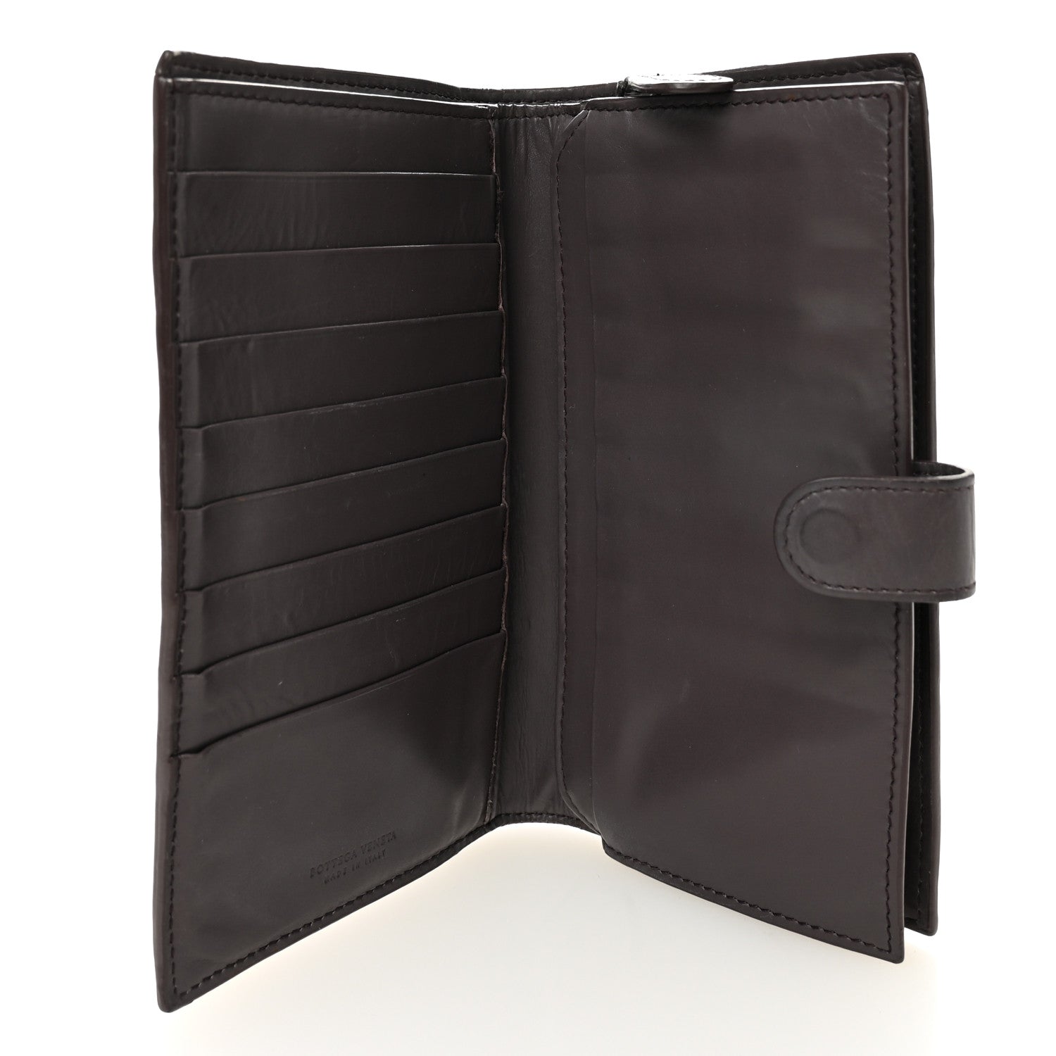 Bottega Veneta Nappa Intrecciato Continental Flap Wallet Quetsche 5 of 9
