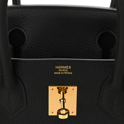 Hermes Togo Birkin 30 Black 5 of 9