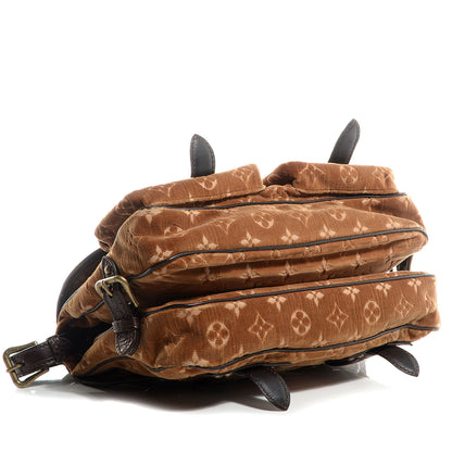 Louis Vuitton Monogram Velours Clyde Brown 4 of 7