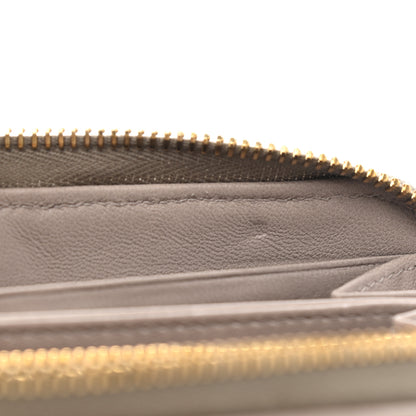 Miu Miu Matelasse Zip Around Wallet Pomice 8 of 9