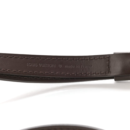 Louis Vuitton Calfskin 16mm Adjustable Shoulder Strap Brown 5 of 6