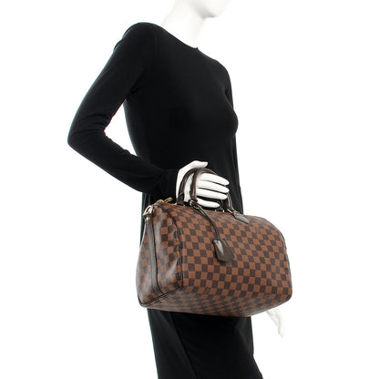 Louis Vuitton Damier Ebene Speedy Bandouliere 30 3 of 14