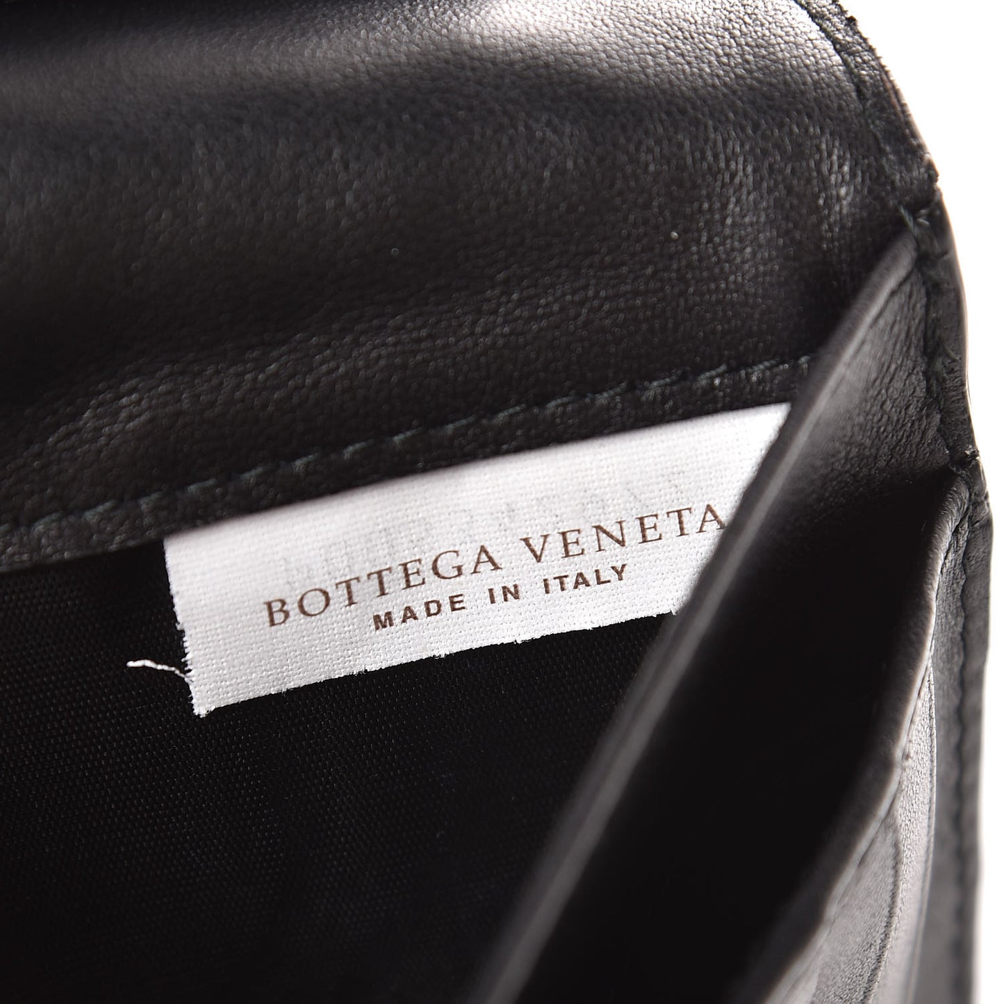 Nappa Intrecciato Continental Wallet Black