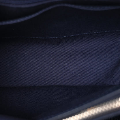 Chanel Grained Calfskin Small Neo Executive Shopper Tote Navy 5 of 12