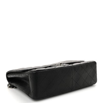 Chanel Caviar Quilted Jumbo Single Flap Black 4 of 10