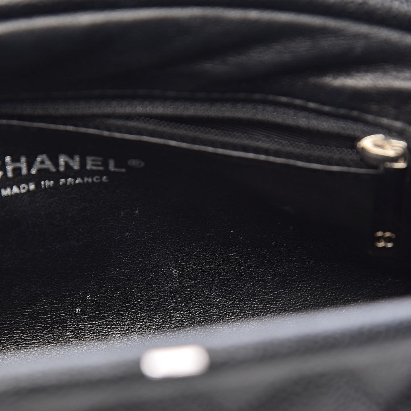 Caviar Quilted Timeless Clutch Black