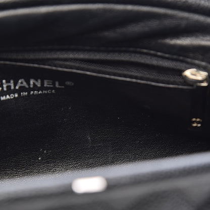 Chanel Caviar Quilted Timeless Clutch Black 8 of 13