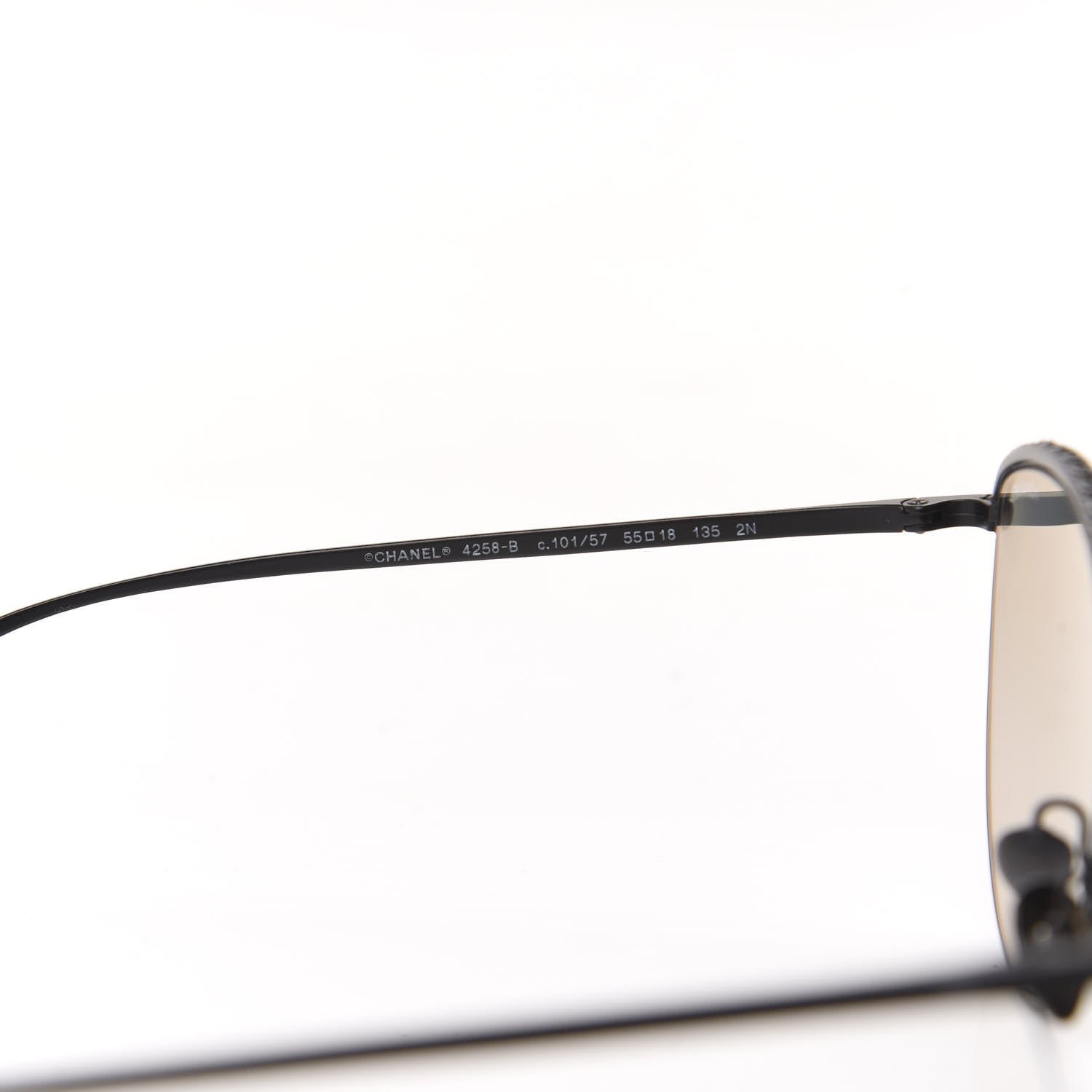 Chanel Metal Crystal Sunglasses 4258-B Black 5 of 8